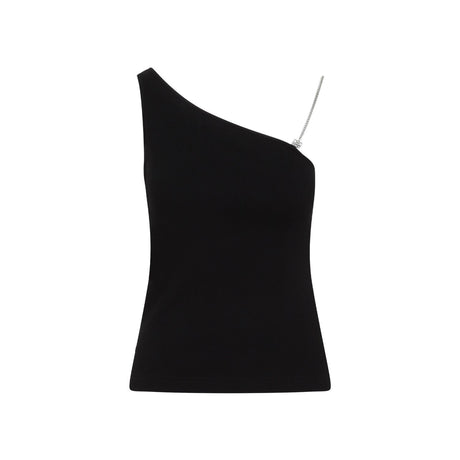 GIVENCHY Stylish Black Cotton Top for Women - SS24 Collection