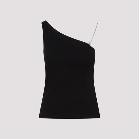 GIVENCHY Stylish Black Cotton Top for Women - SS24 Collection