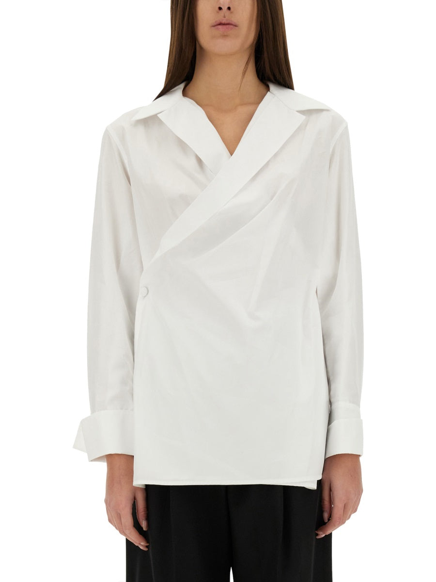 GIVENCHY Wrap-Around Shirt - Size 38