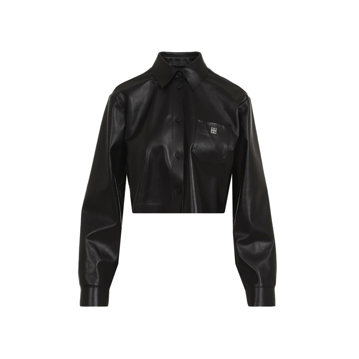 GIVENCHY Lamb Leather Shirt for Women - FW24 Collection