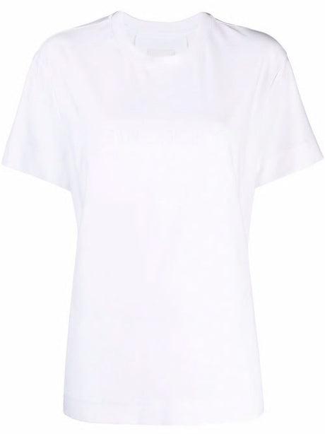 GIVENCHY Crew Neck Logo T-Shirt for Women