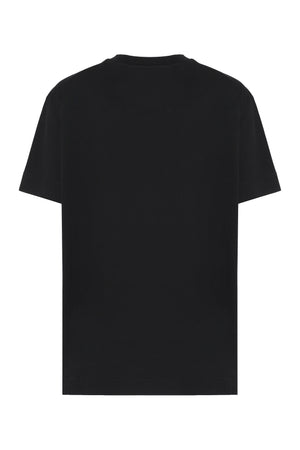 GIVENCHY Rhinestone Logo Cotton T-Shirt