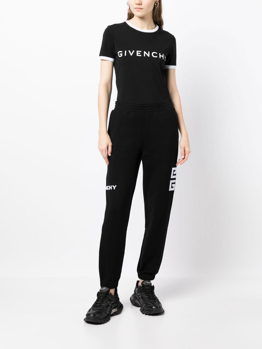 GIVENCHY Logo-Print Stretch Cotton T-Shirt