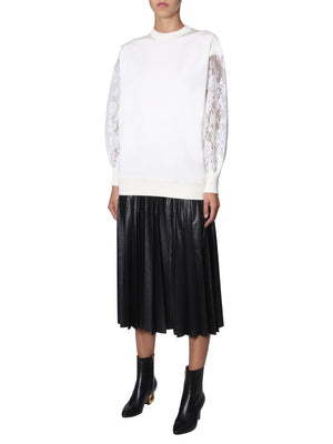 GIVENCHY Oversized Fit Round Neck Shirt for Women