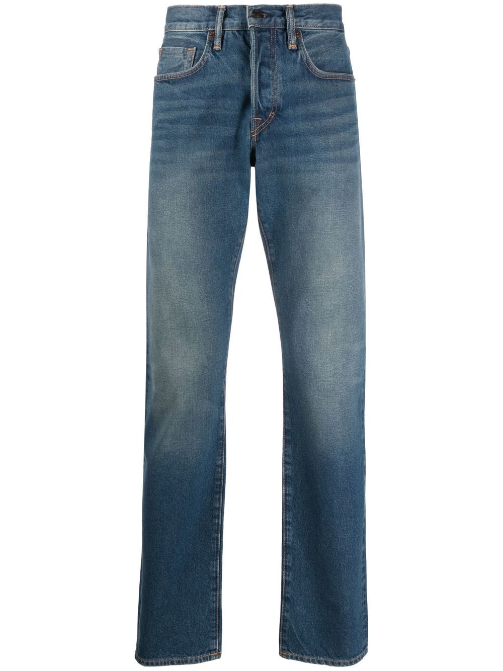 TOM FORD Slim Fit Japanese Denim Trousers for Men