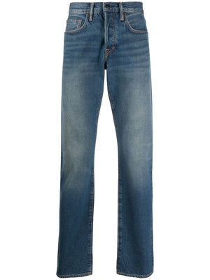 TOM FORD Slim Fit Japanese Denim Trousers for Men