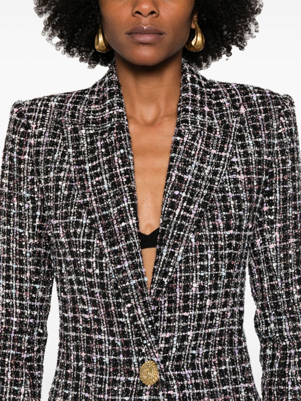 BALMAIN Chic Women's Mini Jacket for Fall/Winter 24/25