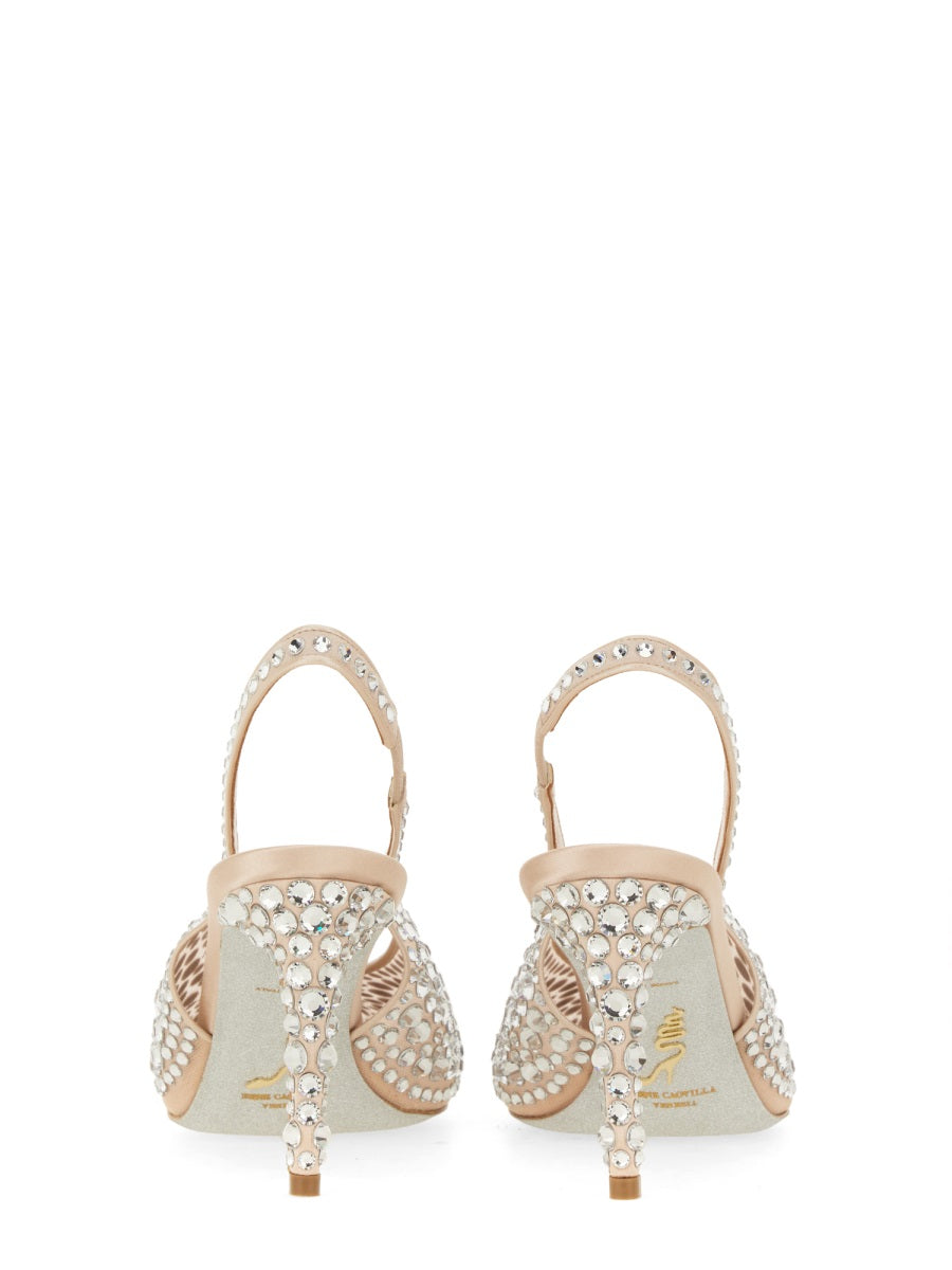 RENE CAOVILLA Gilda Mini Sandal for Women