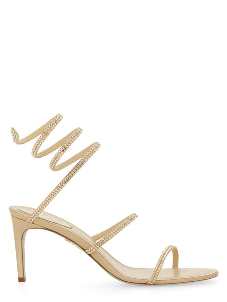 RENE CAOVILLA Elegant Satin Pumps for Women