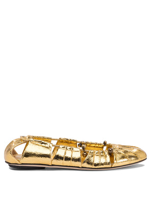 CHLOÉ Elegant Leather Flat Shoes for Women