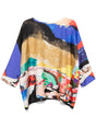 DANIELA GREGIS Abstract Print Silk Blouse for Women - FW24 Collection