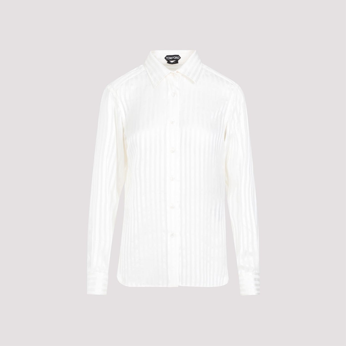 TOM FORD Striped Silk Shirt for Women