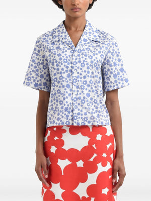 MARNI Floral Print Button-Up Shirt