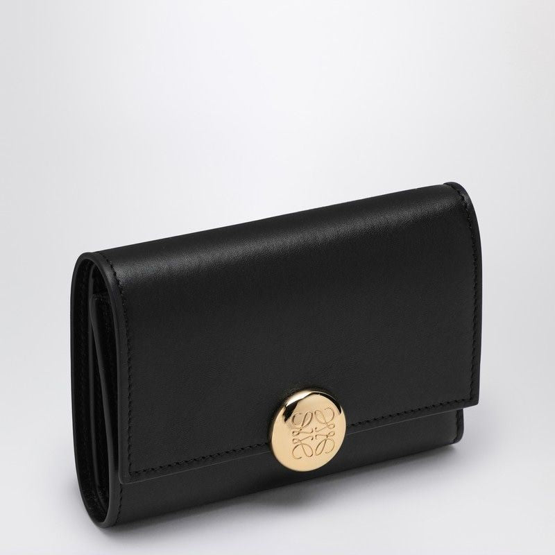 LOEWE Mini Leather Pebble Wallet