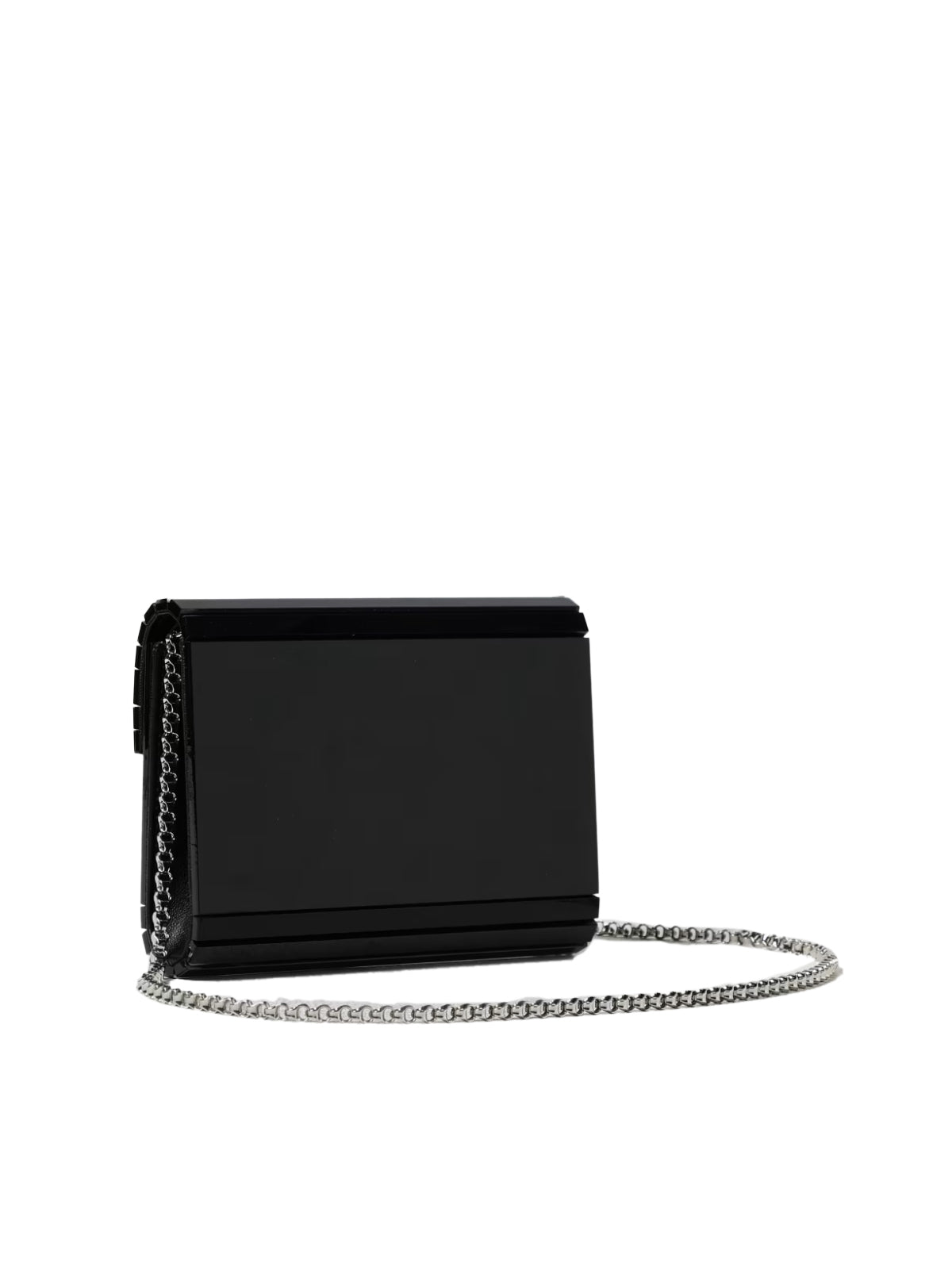 JIMMY CHOO Mini Logo Clutch Shoulder Handbag (17x11x4 cm)