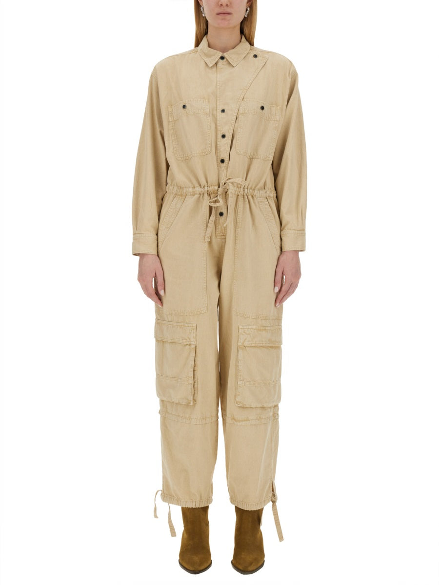 ISABEL MARANT ETOILE Cotton Jumpsuit Size 38 FR