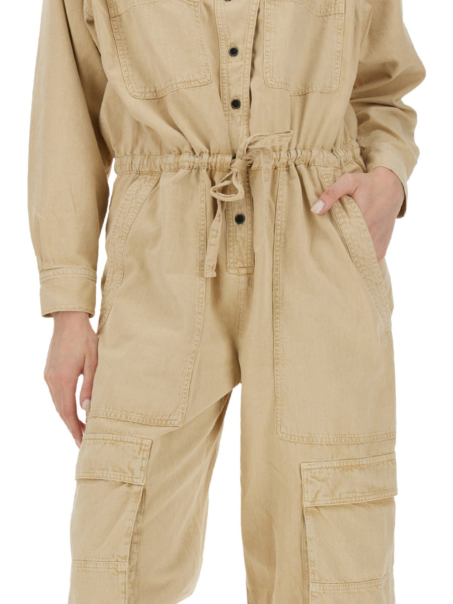 ISABEL MARANT ETOILE Cotton Jumpsuit Size 38 FR