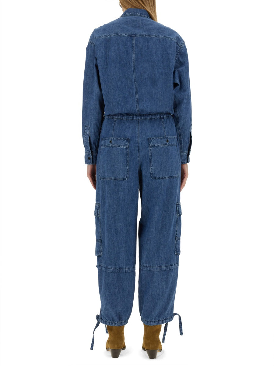 ISABEL MARANT ETOILE Cotton Jumpsuit Size 38 FR