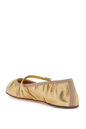 DOLCE & GABBANA Elegant Ballerina Flats with Adjustable Strap