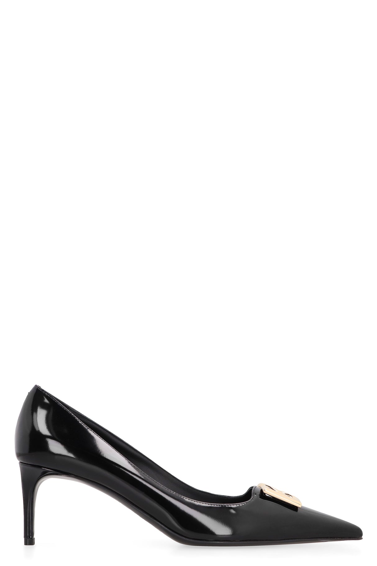 DOLCE & GABBANA Leather Pointy-Toe Pumps