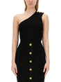 BALMAIN Elegant Slim Fit One-Piece Top - Size 38