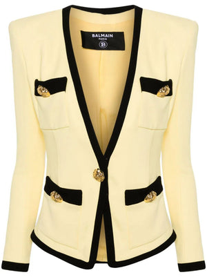 BALMAIN Mini 4 Pockets Collarless Jacket