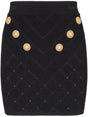 BALMAIN Knit Mini Skirt - Available in Size 38