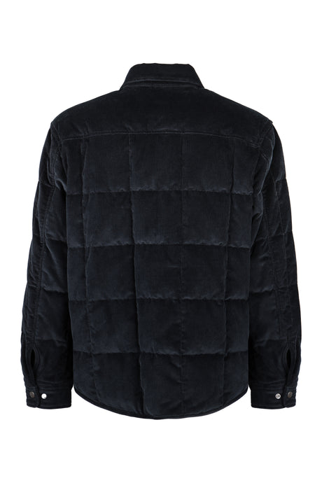 WOOLRICH Men's Quilted Padded Jacket with Snaps