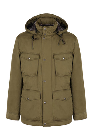 WOOLRICH メンズ フィールド フード付きパーカージャケット