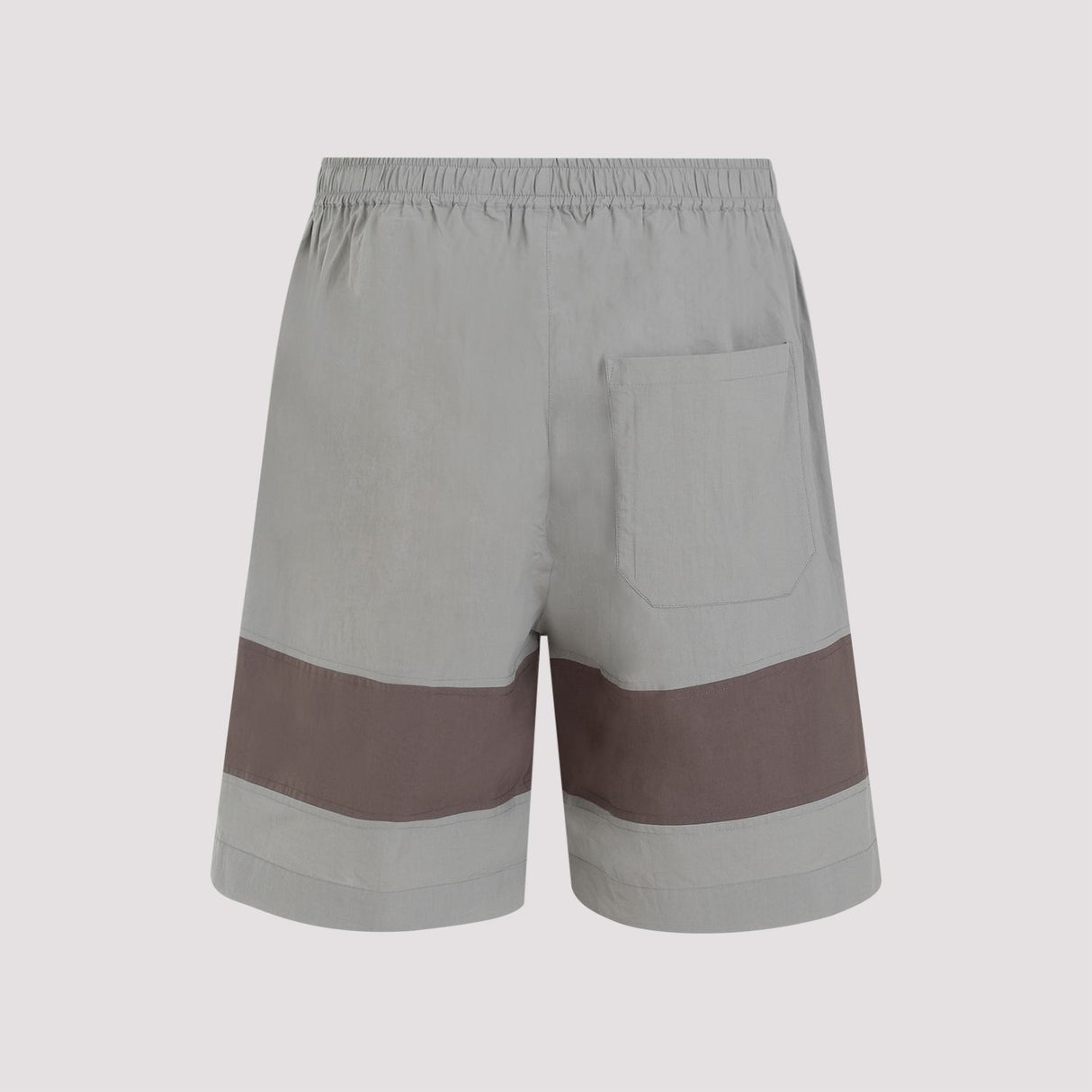 CRAIG GREEN Contemporary Barrel Shorts in Grey