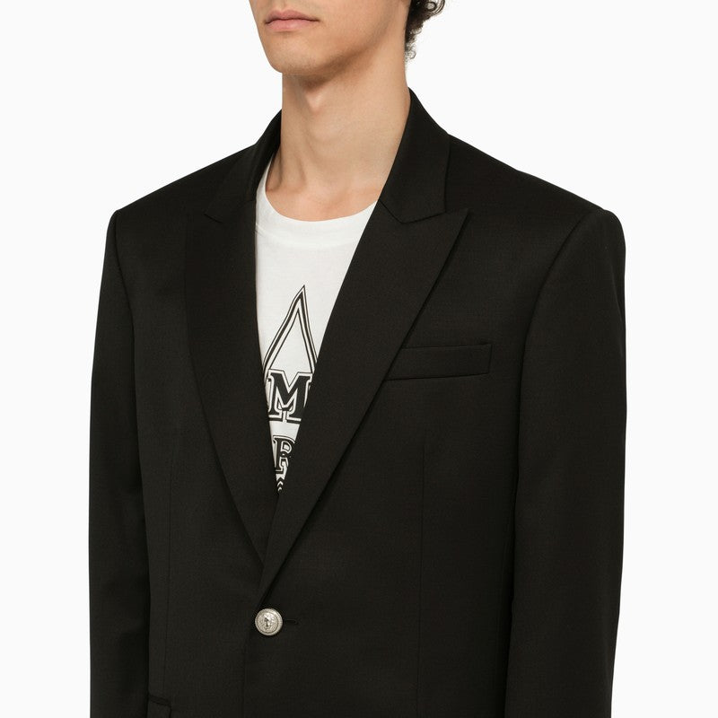 BALMAIN Luxurious Wool Blazer for Modern Sophistication