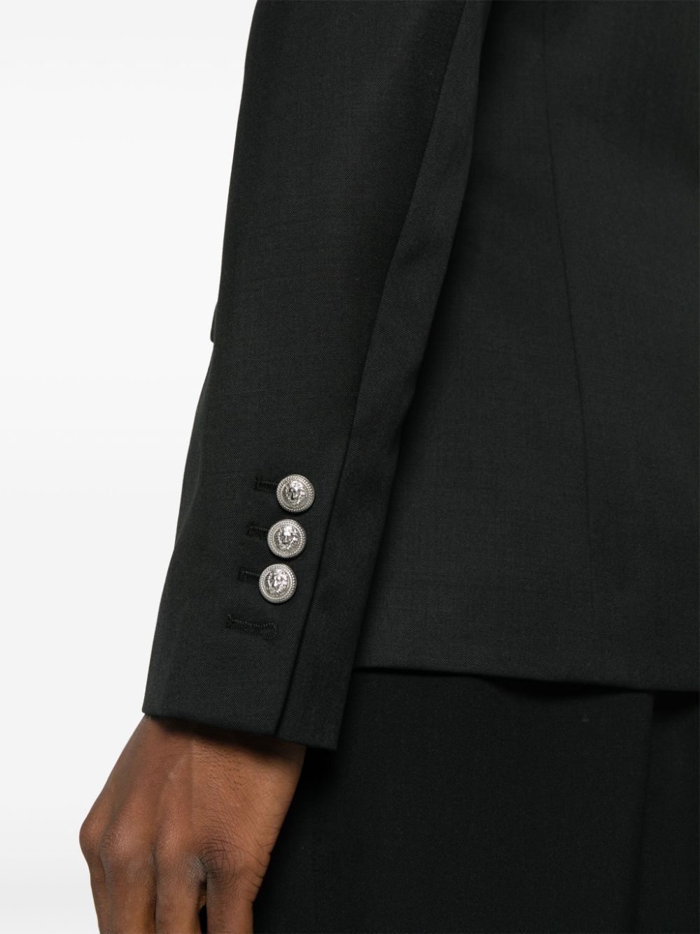 BALMAIN Luxurious Wool Blazer for Modern Sophistication