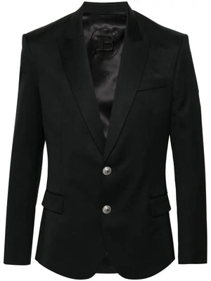 BALMAIN Luxurious Wool Blazer for Modern Sophistication