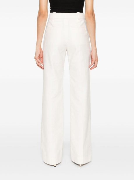 CHLOÉ Boyish Natural Straight Pants for Women