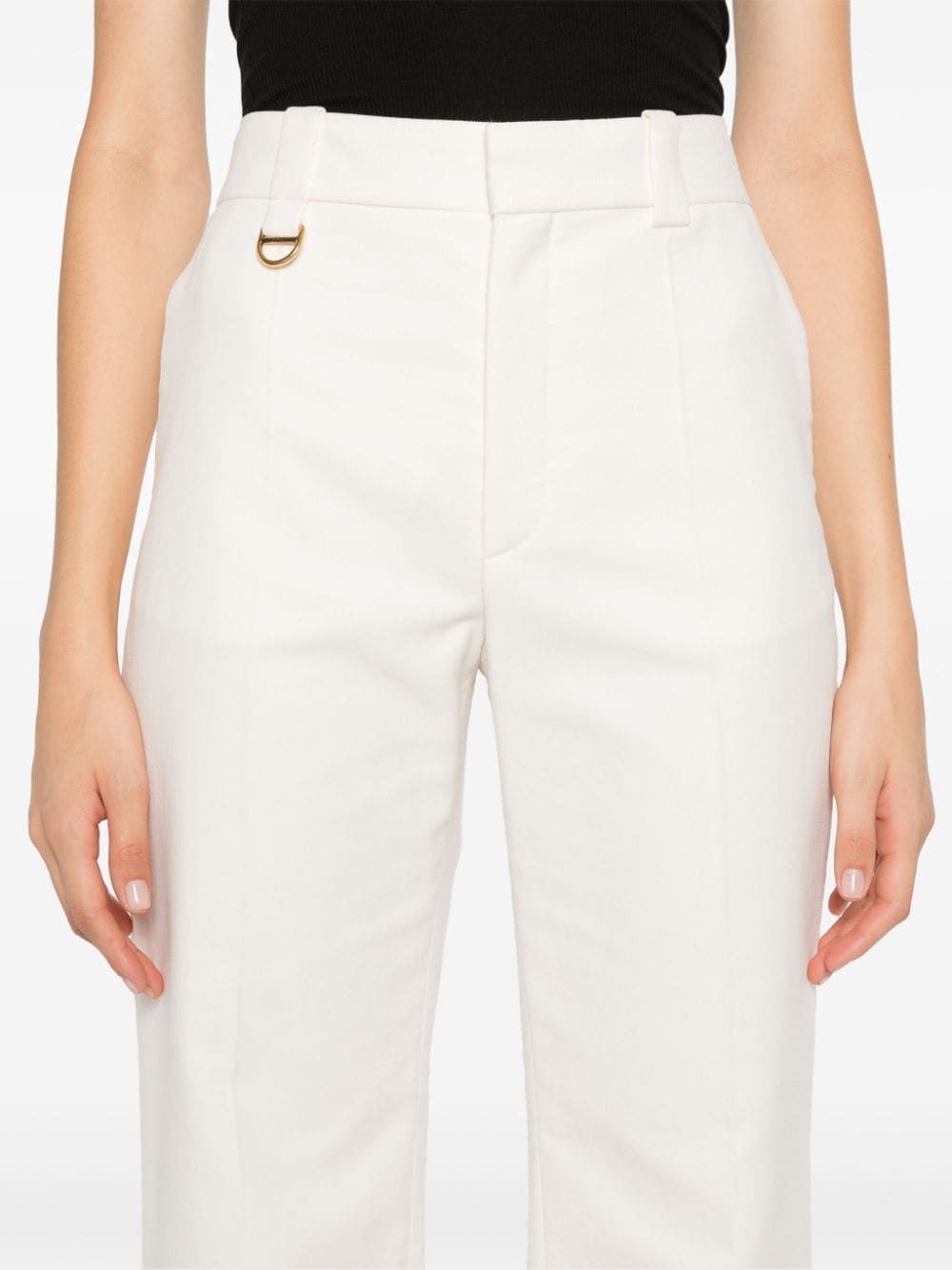 CHLOÉ Boyish Natural Straight Pants for Women