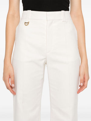 CHLOÉ Boyish Natural Straight Pants for Women