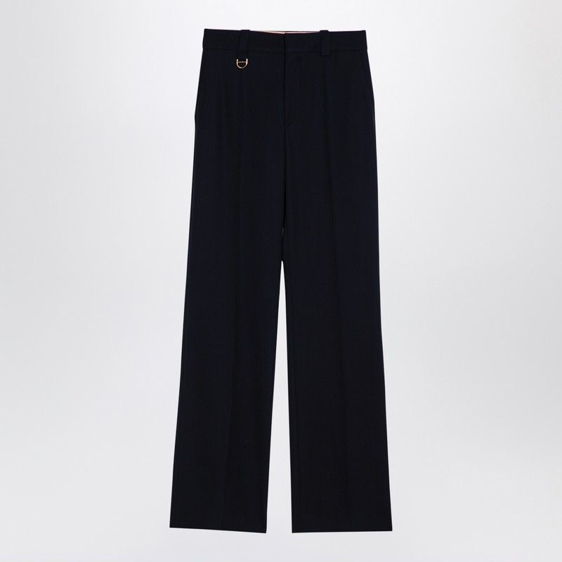 CHLOÉ Wool Trousers with High Waist for Women