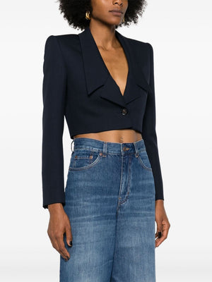 CHLOÉ Virgin Wool Cropped Jacket