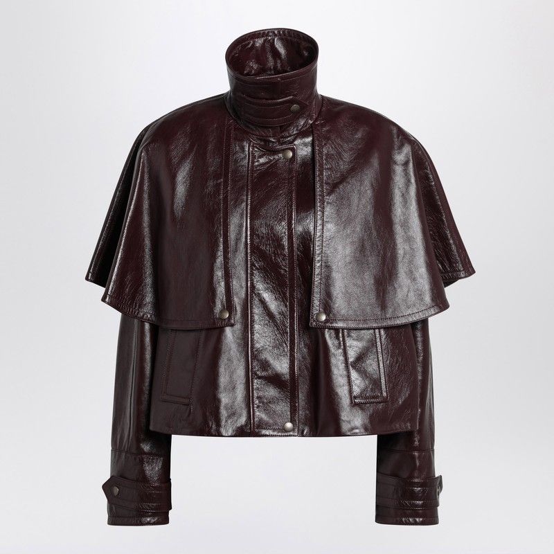 CHLOÉ Cape Jacket in Leather