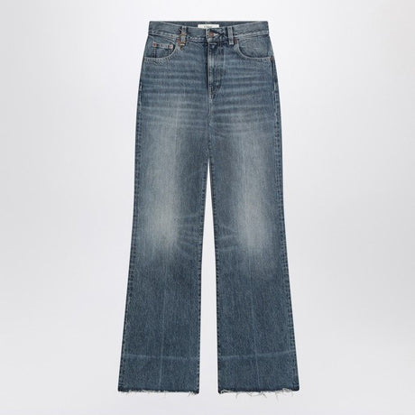 CHLOÉ High-Waisted Faded Denim Jeans