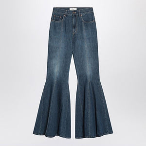 CHLOÉ High Waist Fitted Flare Jeans