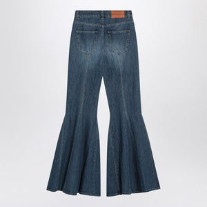 CHLOÉ High Waist Fitted Flare Jeans