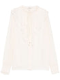 CHLOÉ Silk Ruffled Blouse