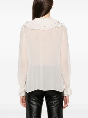 CHLOÉ Silk Ruffled Blouse