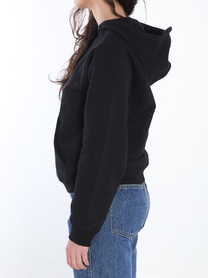 CHLOÉ Loose Fit Hoodie with Snake Detail - Size S