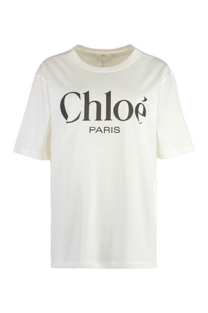 CHLOÉ Men's Oversized Logo T-Shirt