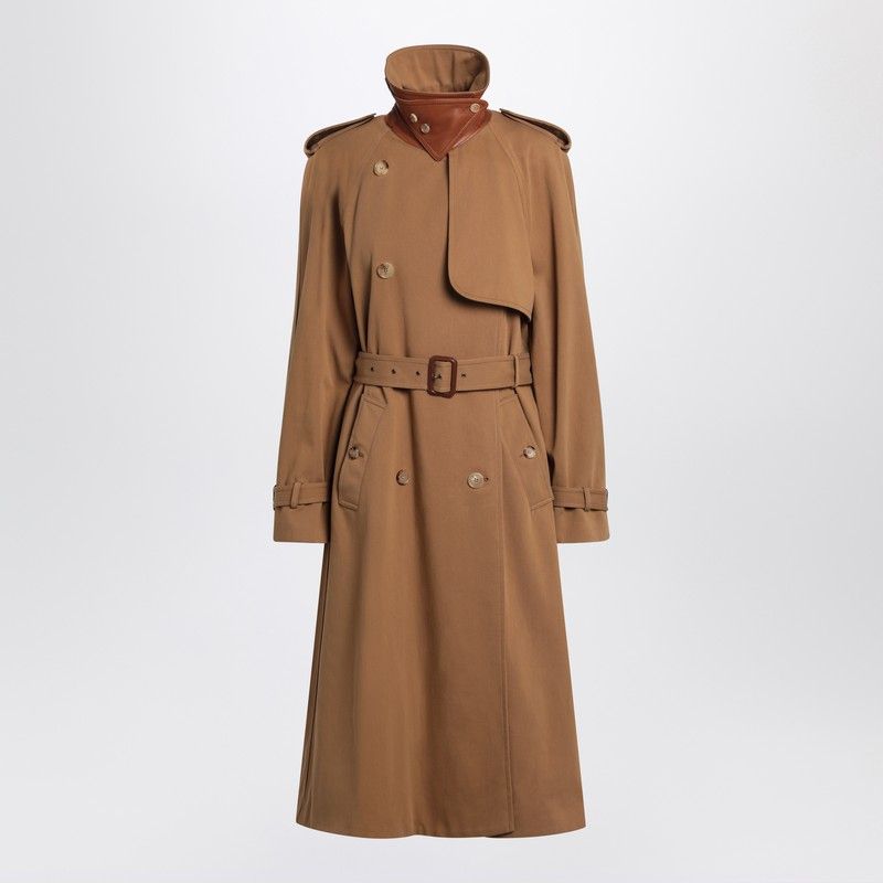 CHLOÉ Long Water-Repellent Trench Jacket