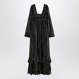 CHLOÉ Maxi Dress with Lightweight Silk Ruffles