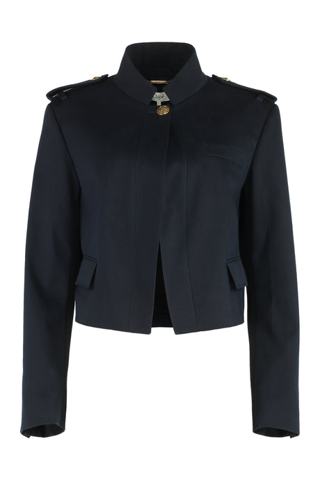 CHLOÉ Button-Front Cotton Jacket for Women