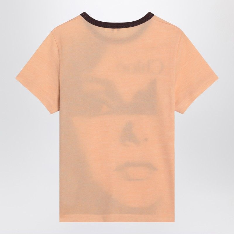 CHLOÉ Crew-Neck Portrait Print T-Shirt